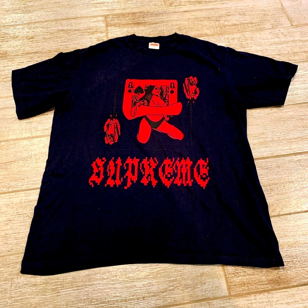 Supreme Fall/Winter 2019 Queen Tee T-Shirt sz. M